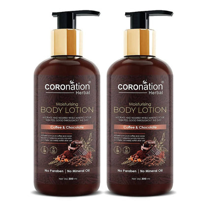 Coronation Herbal Coffee & Chocolate Moisturising Body Lotion 