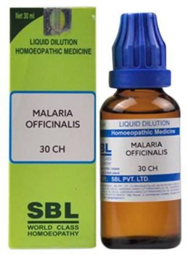 SBL Homeopathy Malaria Officinalis Dilution