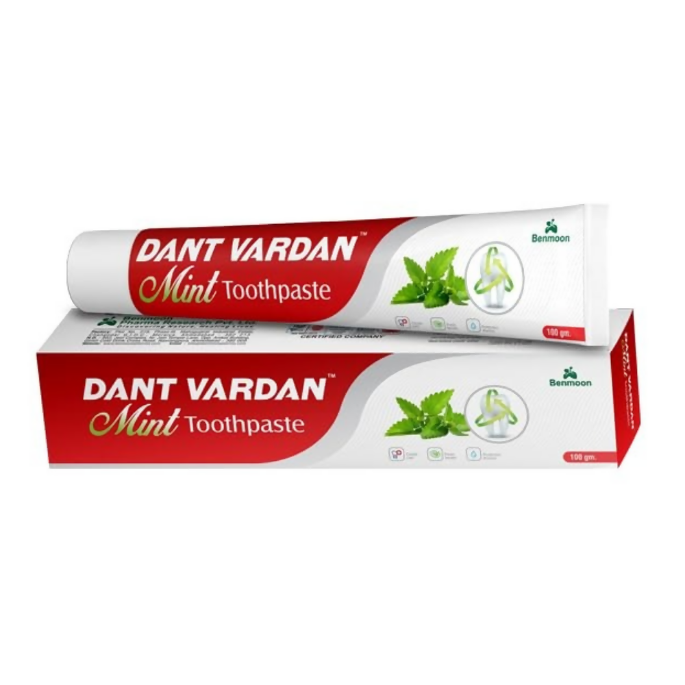 Benmoon Ayurveda Dant Vardan Mint Toothpaste 