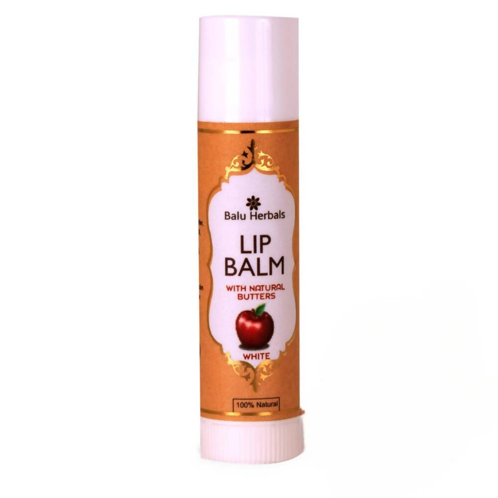 Balu Herbals Lip Balm For Men White 