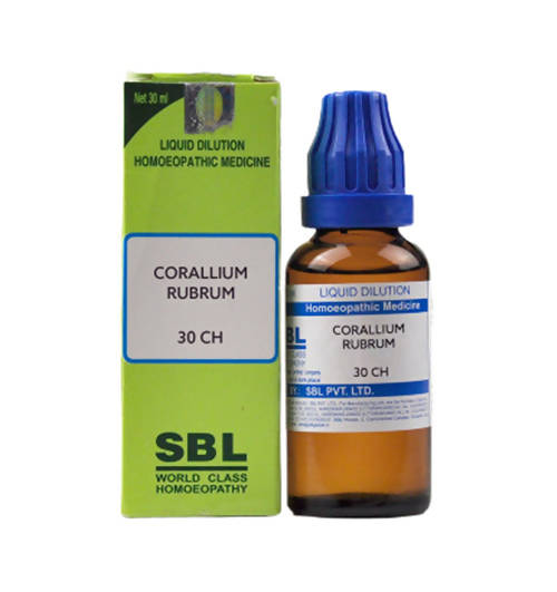 SBL Homeopathy Corallium Rubrum Dilution TrueCure