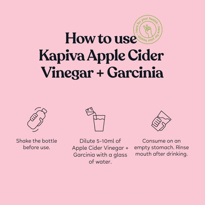 Kapiva Ayurveda Apple Cider Vinegar + Garcinia