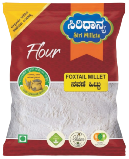 Siri Millets Organic Foxtail Millet Flour (Navane Atta) -  USA, Australia, Canada 