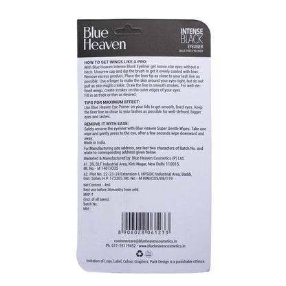 Blue Heaven Intense Black Eyeliner Glide-On