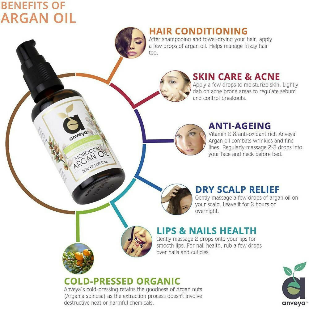 Anveya Moroccan Argan Oil