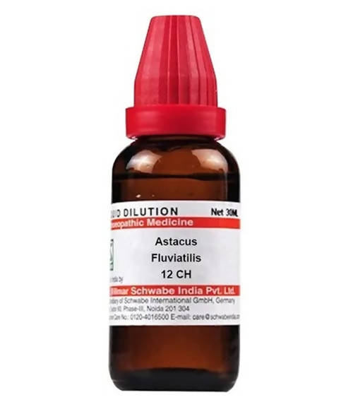 Dr. Willmar Schwabe India Astacus Fluviatilis Dilution