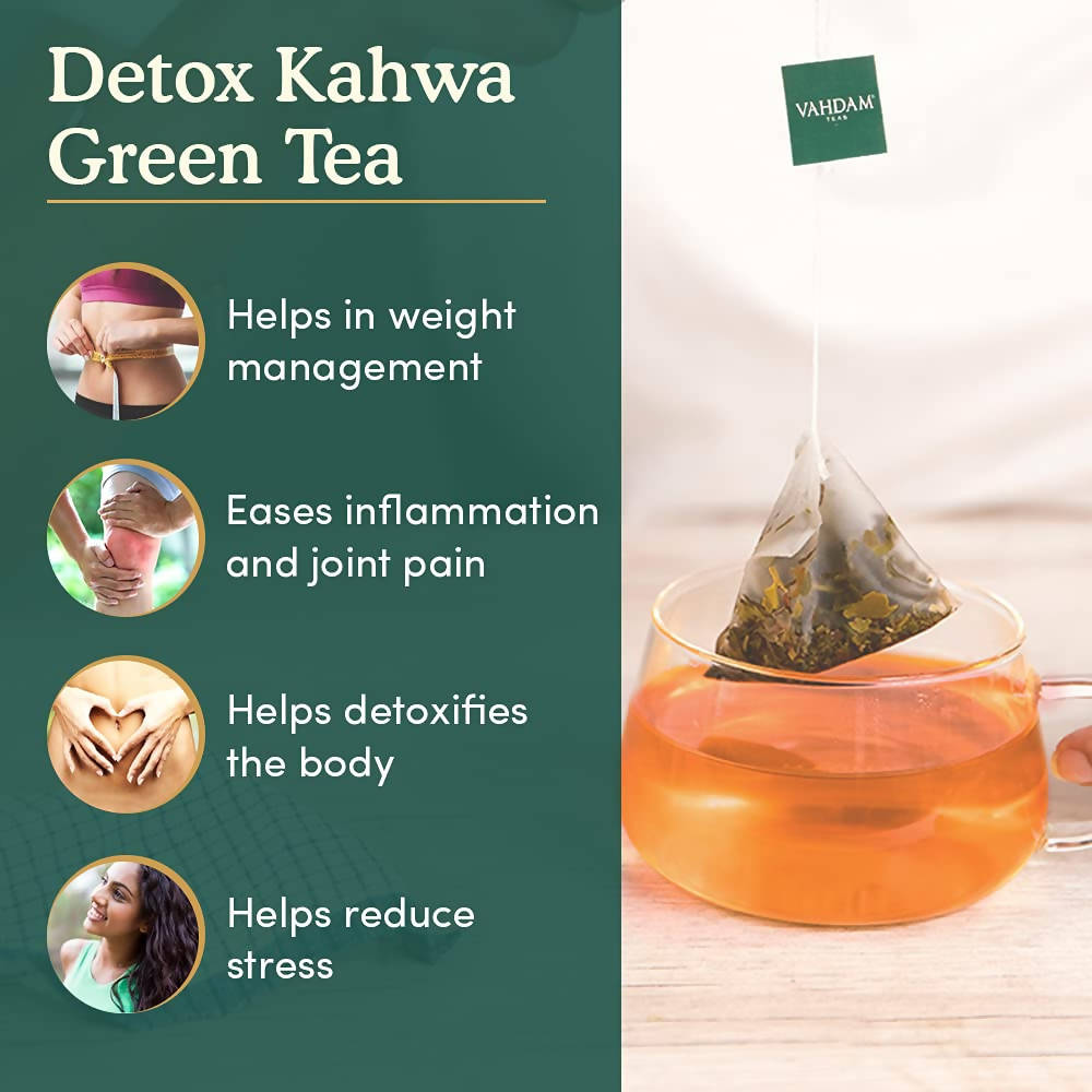 Vahdam Detox Kahwa Green Tea