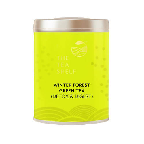 The Tea Shelf Winter Forest Green Tea 