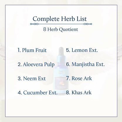 Blue Nectar Shubhr Plum & Neem Face Serum for Acne Prone Skin