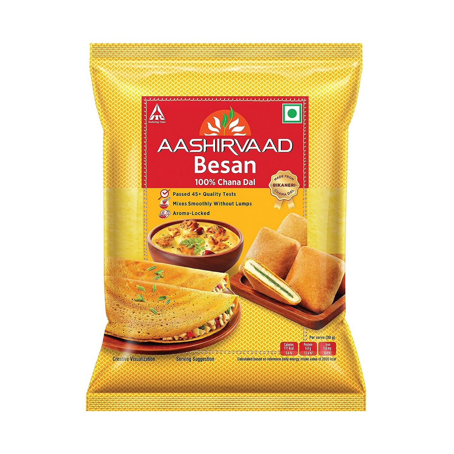 Aashirvaad Chana Dal Besan Flour - Drmedicart