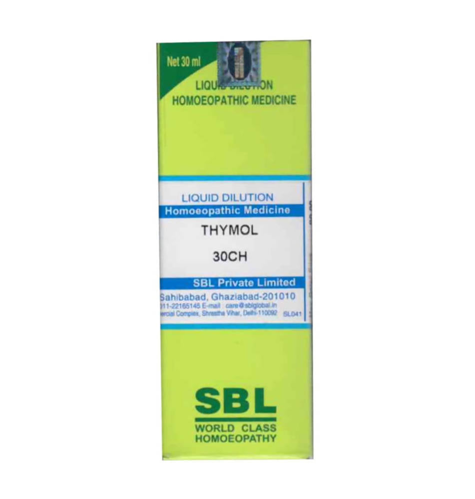 SBL Homeopathy Thymol Dilution