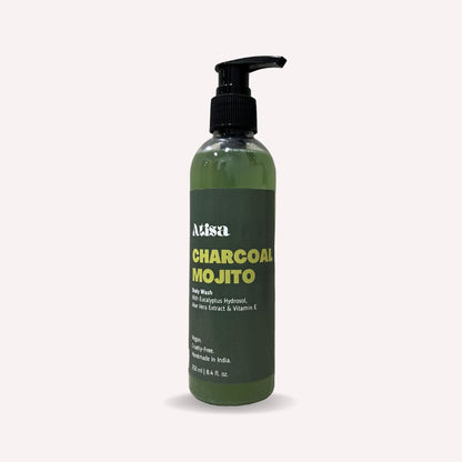 Atisa Charcoal Mojito Body Wash