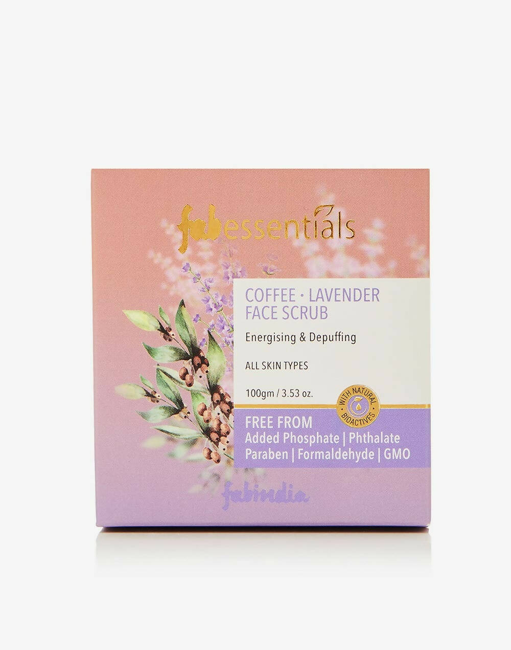 Fabessentials Coffee Lavender Face Scrub