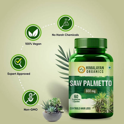 Himalayan Organics Saw Palmetto Capsules