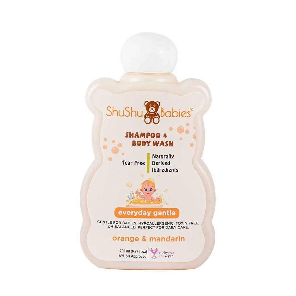 ShuShu Babies Shampoo + Body Wash Orange & Mandarin, Australia, Canada 