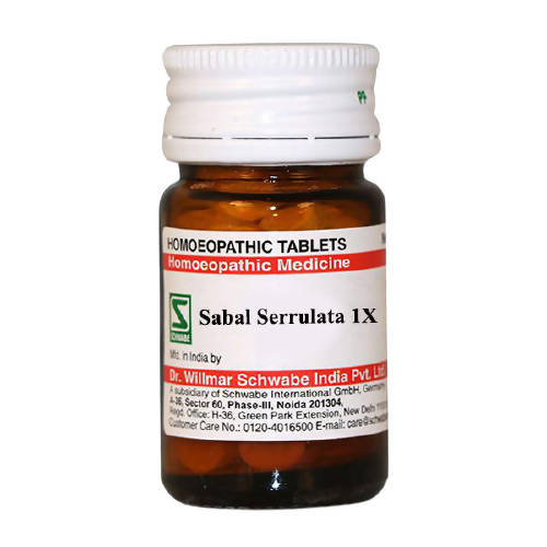 Dr. Willmar Schwabe India Sabal Serrulata 1X Tablets  