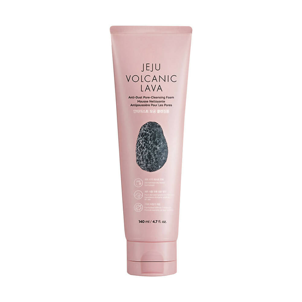 The Face Shop Jeju Volcanic Lava Cleansing Foam TrueCureN