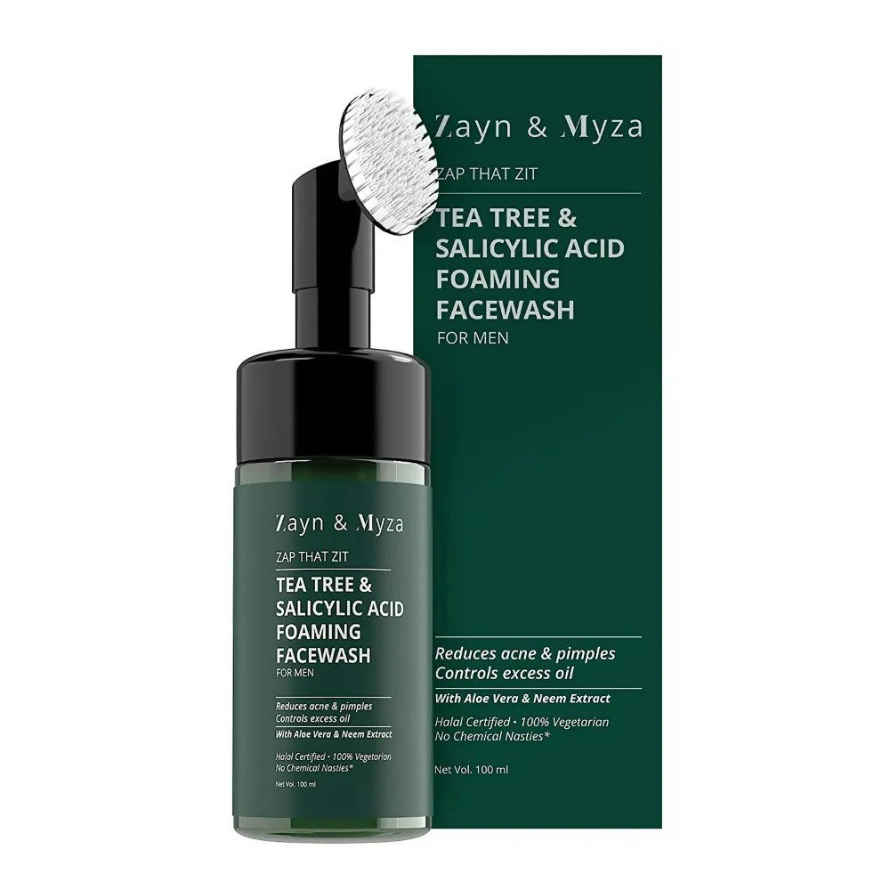 Zayn & Myza Tea Tree & Salicylic Acid Foaming Face Wash