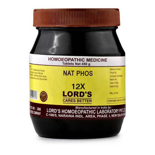 Lord's Homeopathy Nat Phos Biochemic Tablets