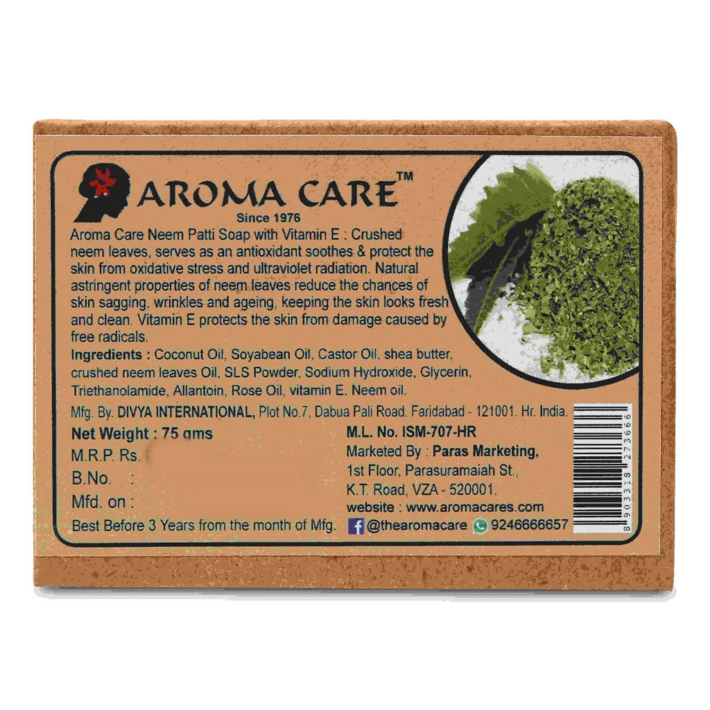 Aroma Care Handmade Neem & Patti Soap