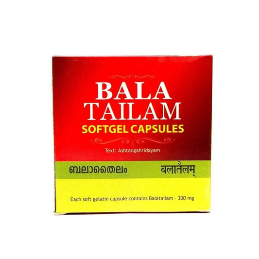 Kottakkal Arya Vaidyasala Bala Tailam Soft Gel Capsule 