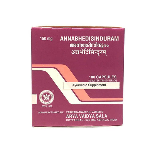 Kottakkal Arya Vaidyasala Annabhedi Sinduram Capsules