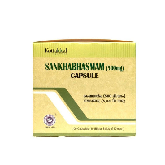 Kottakkal Arya Vaidyasala - Sankha Bhasmam Capsules