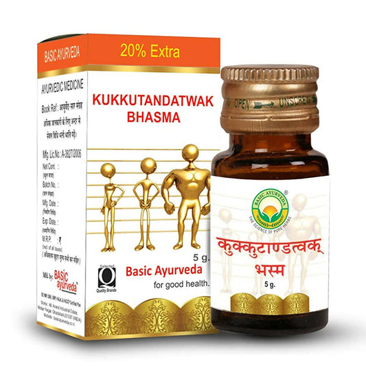 Basic Ayurveda Kukkutandatwak Bhasma 