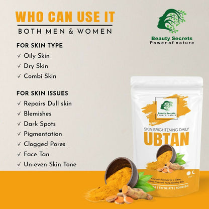 Beauty Secrets Skin Brightening Ubtan for Face