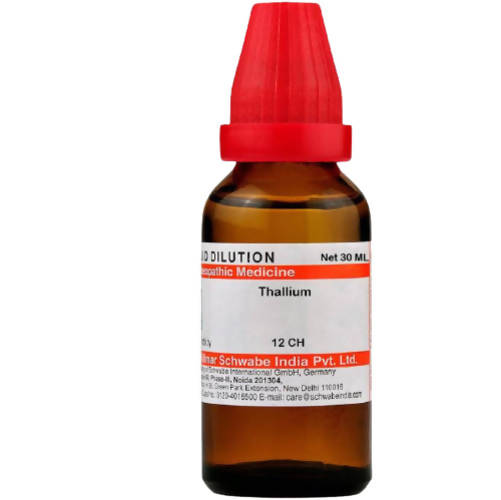 Dr. Willmar Schwabe India Thallium Dilution