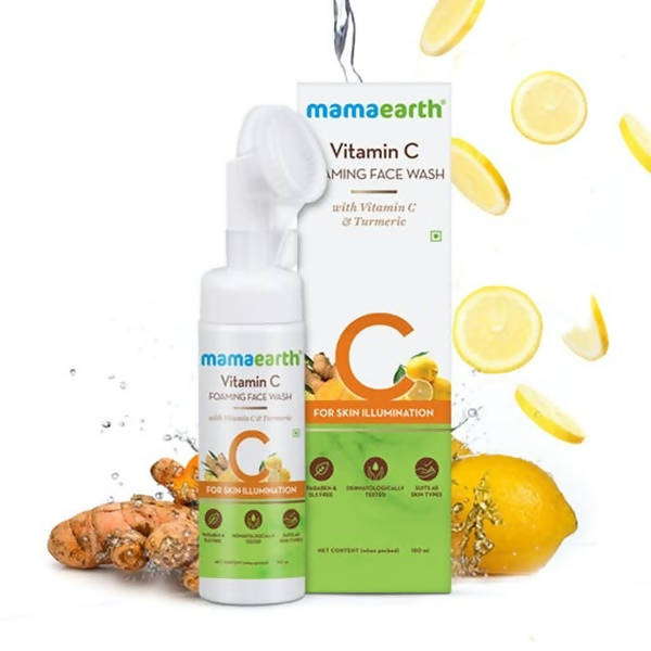 Mamaearth Vitamin C Foaming Face Wash