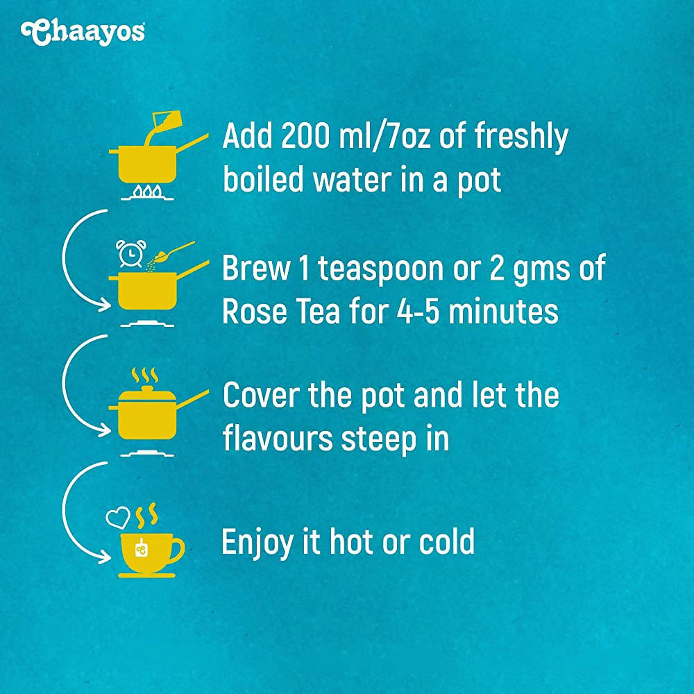 Chaayos Herbal Rose Tea