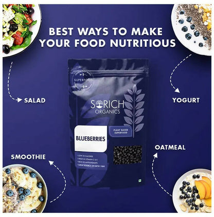 Sorich Organics Plant Based Superfood Blue Berries