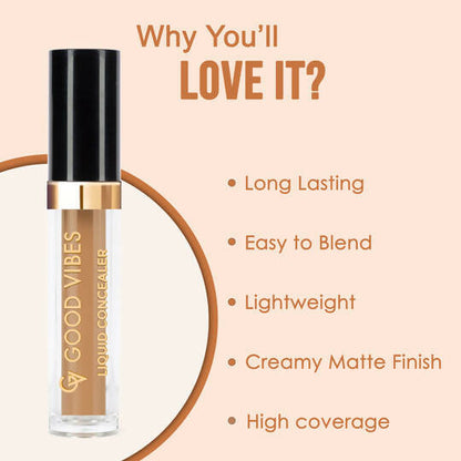 Good Vibes HydraGlow Liquid Concealer - Coffee 65