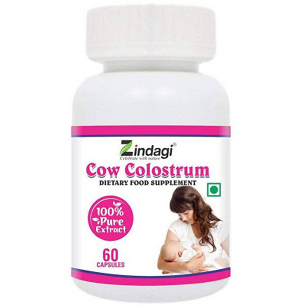 Zindagi Cow Colostrum Capsules TrueCure