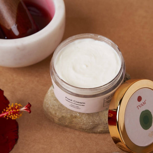 Tvam Hibiscus Chamomile Foot Cream