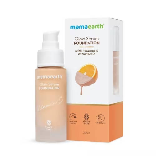 Mamaearth Glow Serum Foundation Ivory Glow