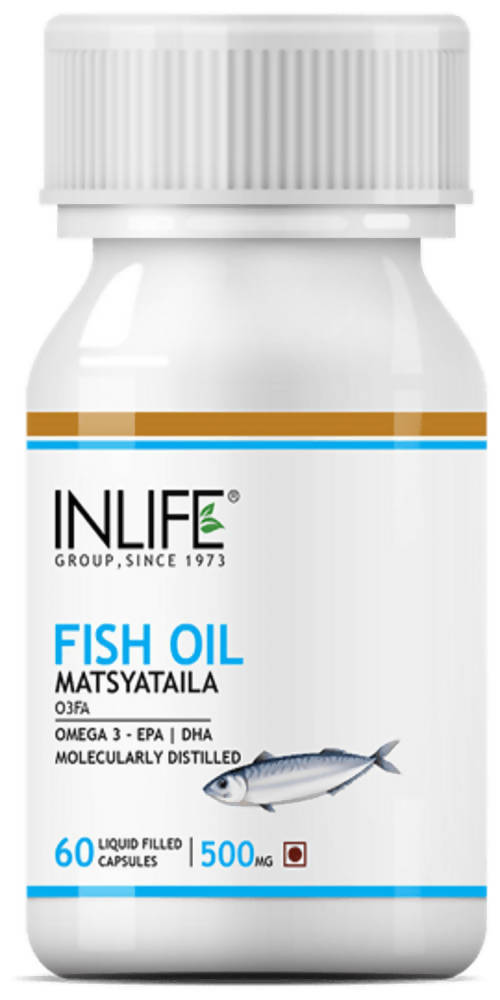 Inlife Fish Oil 500 MG Capsules