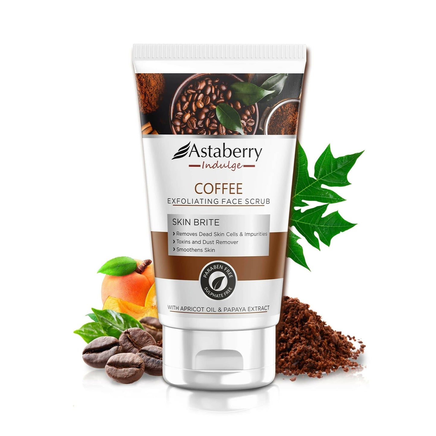 Astaberry Indulge Coffee Exfoliating Face Scrub 