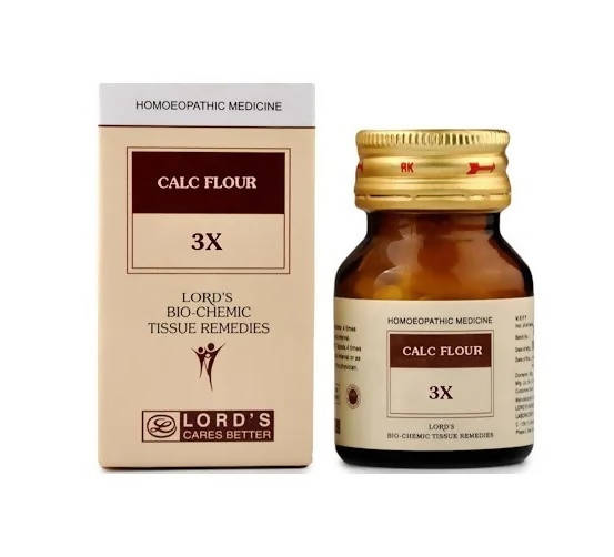 Lord's Homeopathy Calc Flour Biochemic Tablets