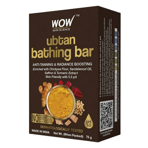 Wow Skin Science Ubtan Bathing Bar - Drmedicart