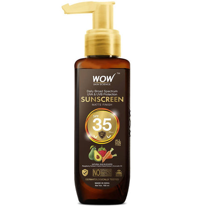 Wow Skin Science Sunscreen Matte Finish SPF 35 PA++