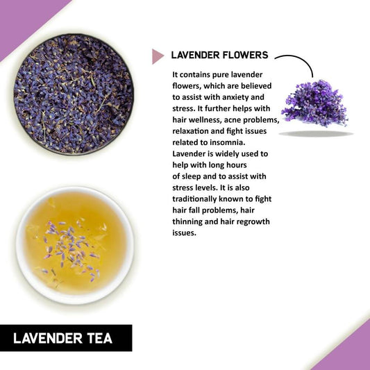 Teacurry Lavender Green Tea Bags