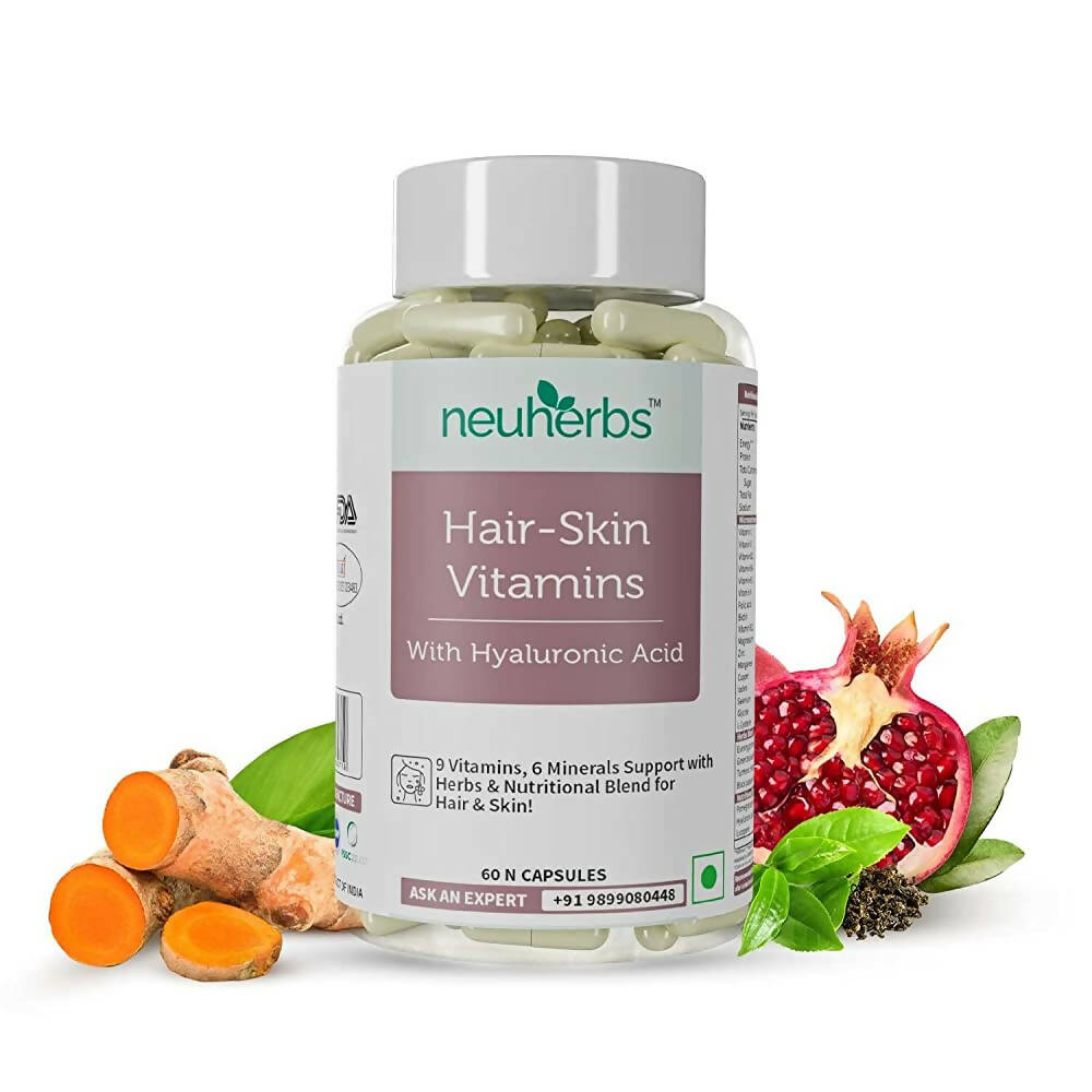 Neuherbs Hair-Skin Vitamins Capsules TrueCure