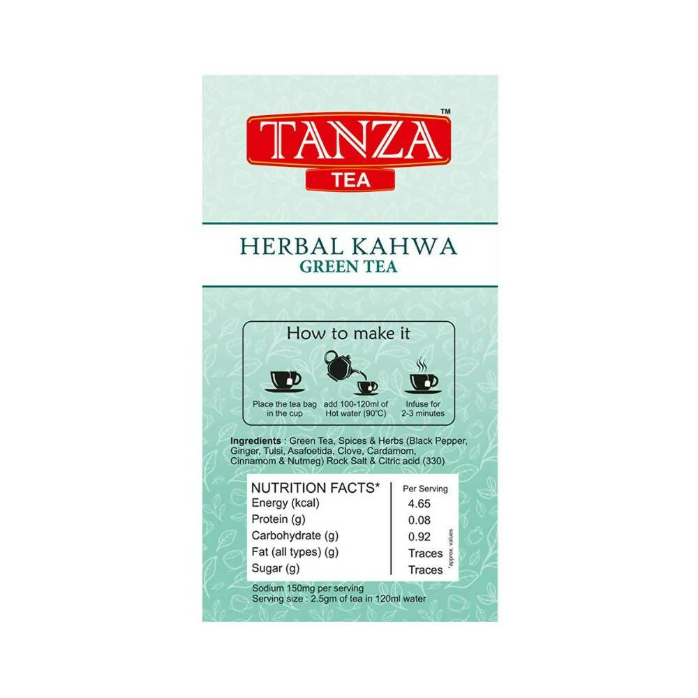 Tanza Tea Herbal Kahwa Detox Green Tea