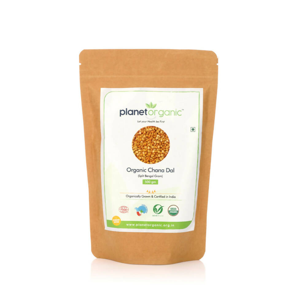 Planet Organic Chana Dal/ Split Bengal Gram TrueCure