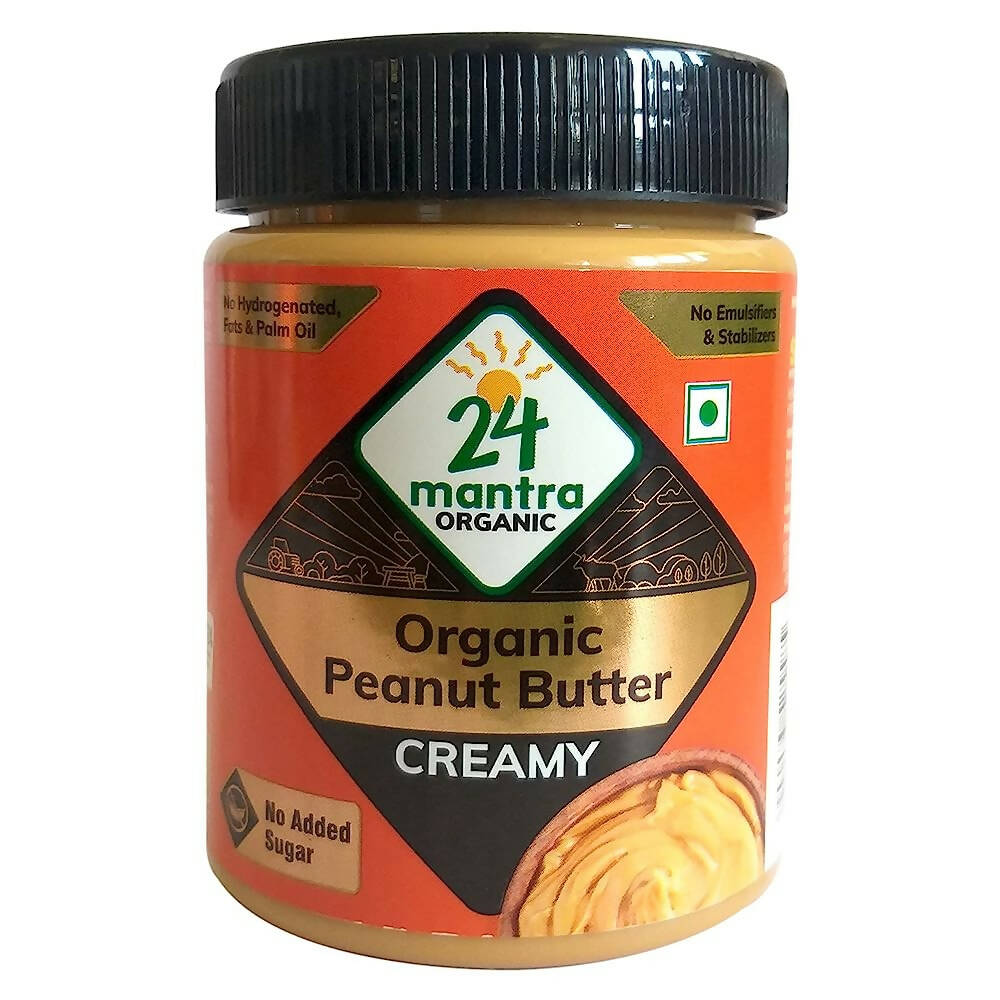 24 Mantra Organic Peanut Butter 