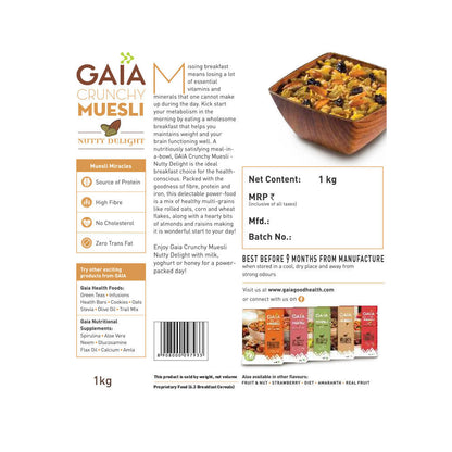 Gaia Crunchy MuesliDiet