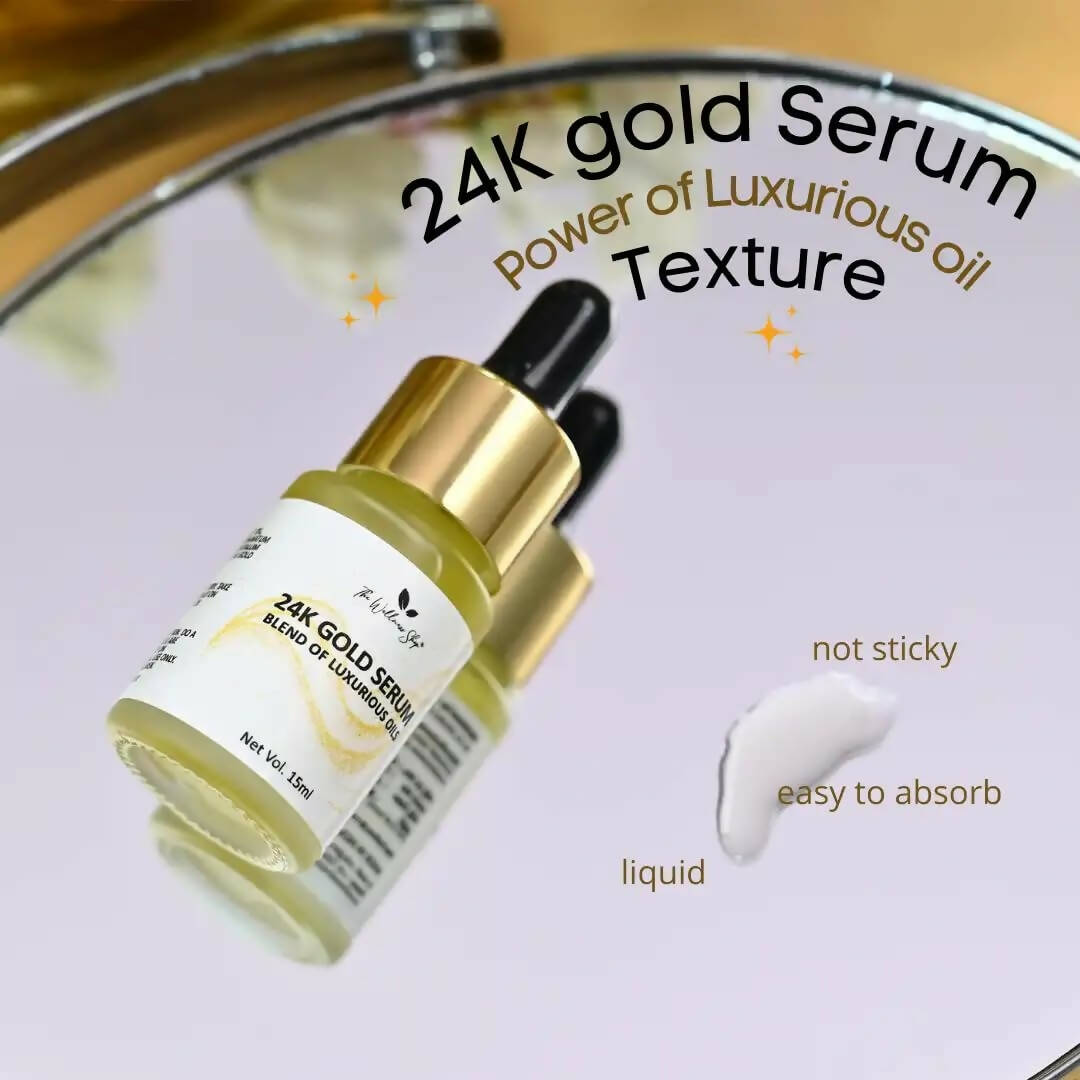 The Wellness Shop 24k Gold Serum Power Of Luxurious Oil