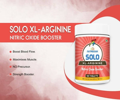 Nutrisouk Solo XL-Arginine Tablets